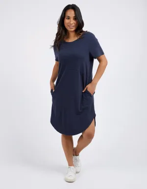 Bay Dress - Navy - Foxwood