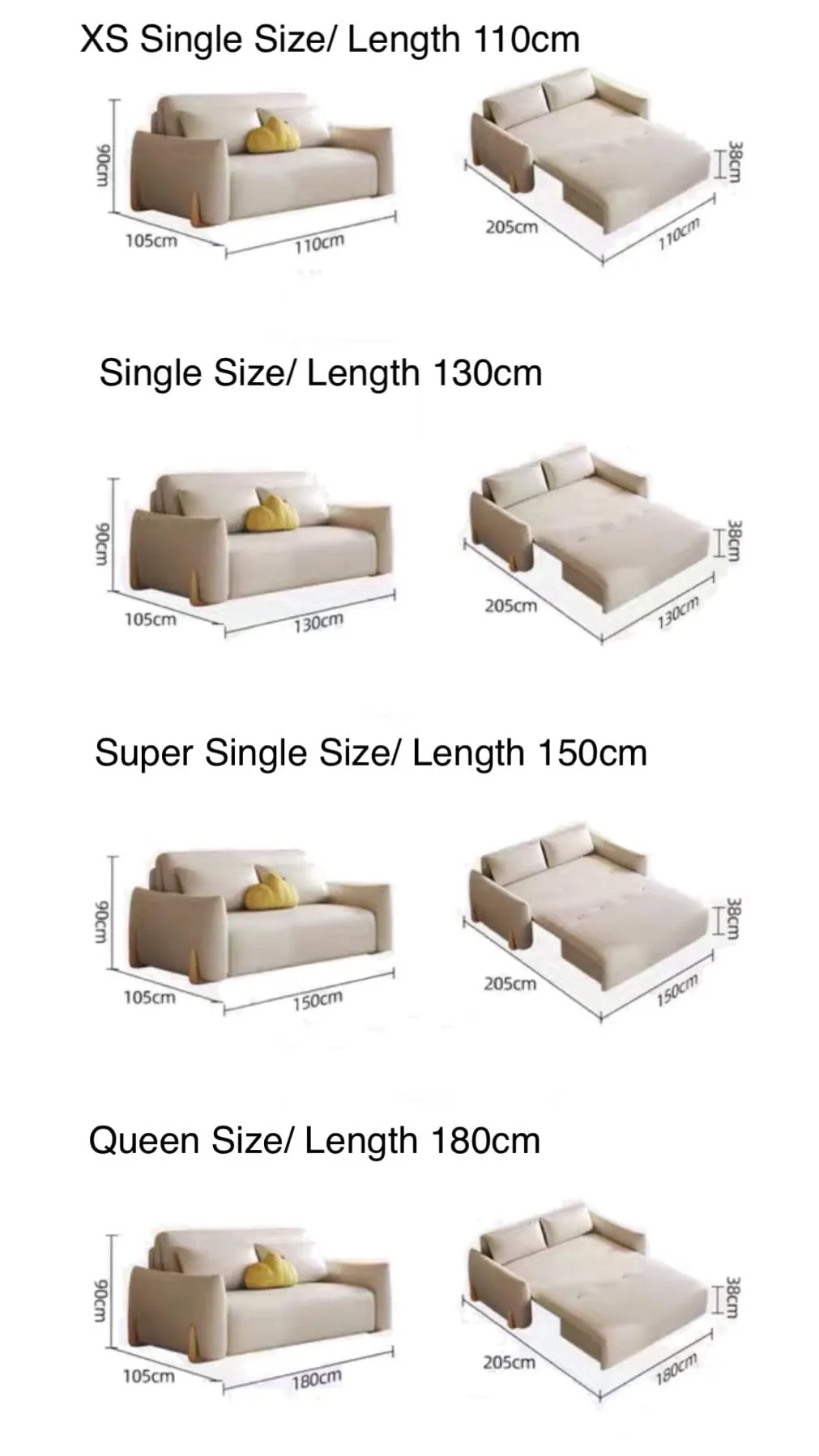 Baydon Electric Sofa Bed