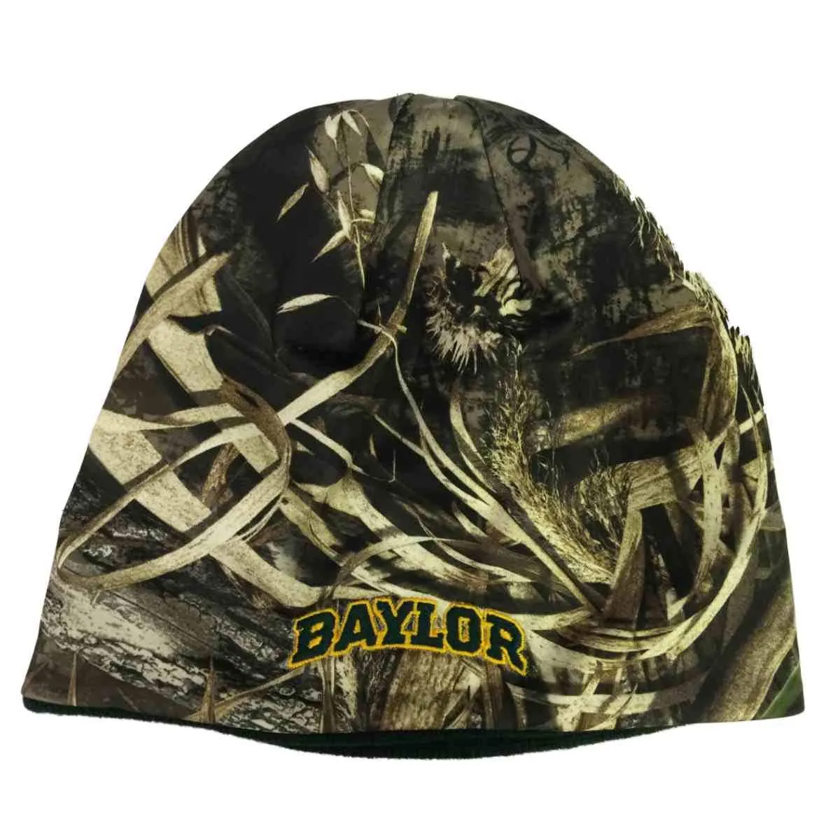 Baylor Bears TOW Realtree Max5 Green Seasons Reversible Knit Beanie Hat Cap