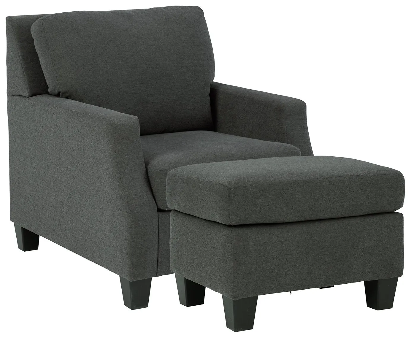 Bayonne Chair & Ottoman Set