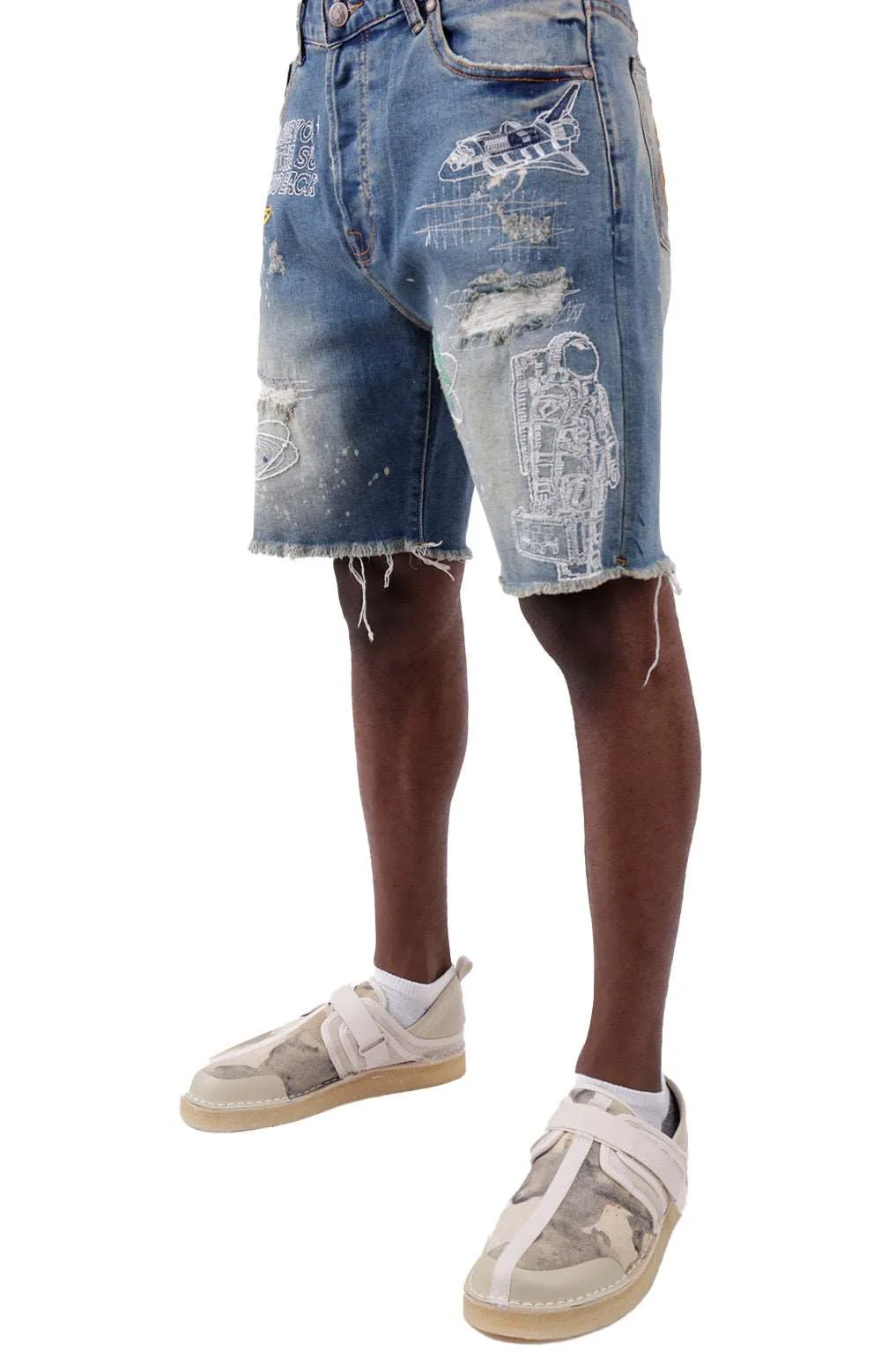 BB Explore Denim Short - Martian