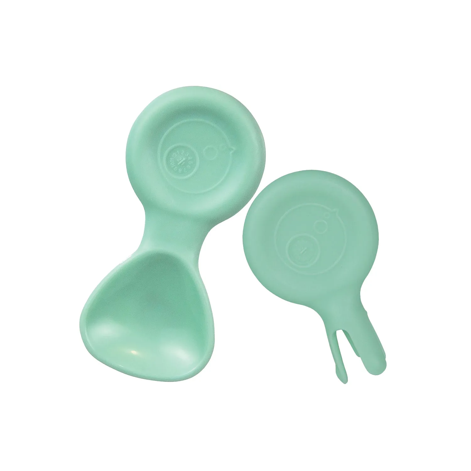 b.box Mini Spoon & Flork Duo - Mint