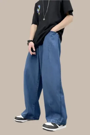 bbWide Leg Straight Baggy