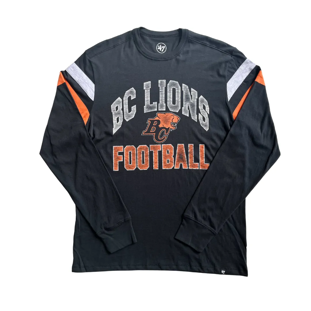 BC Lions CFL Irving Long Sleeve Tee