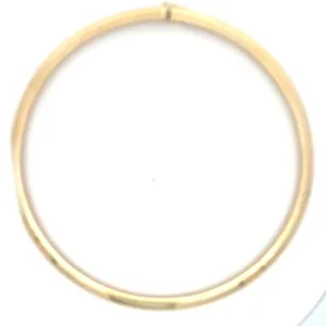 BCJ Estate Jewelry Yellow Gold Omega Necklace