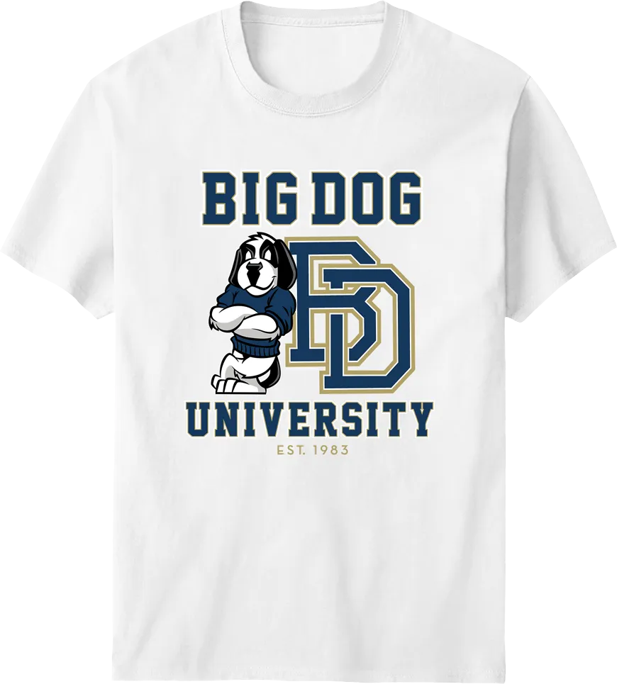 Bd University Navy Gold T-shirt