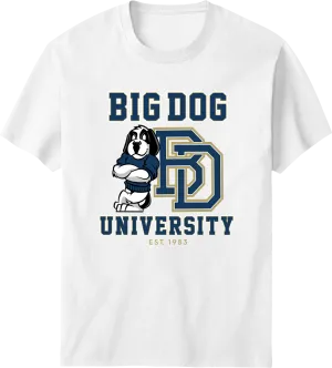 Bd University Navy Gold T-shirt