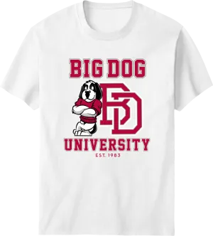 Bd University Red Gray T-shirt