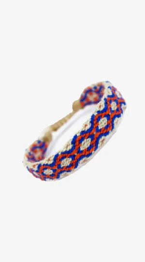 BE POSITIVE Orange & Blue Bracelet