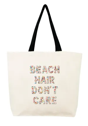 Beach Hair Don't Care Confetti Bead Tote