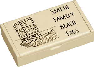 Beach Tag Box