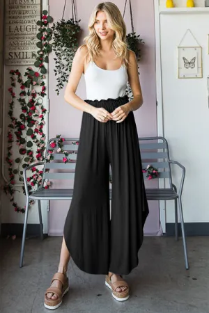 Beachy High Waist Wide Leg Pants