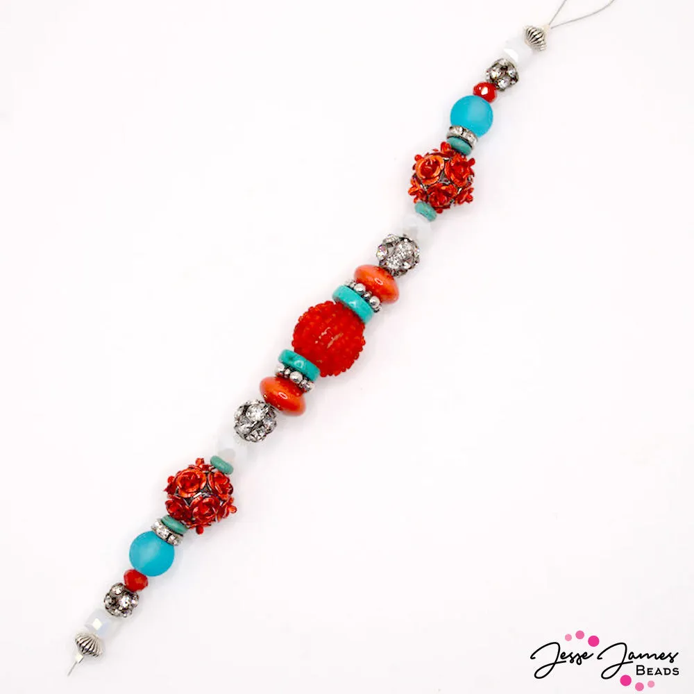 Bead Strand in Shanghai Roses