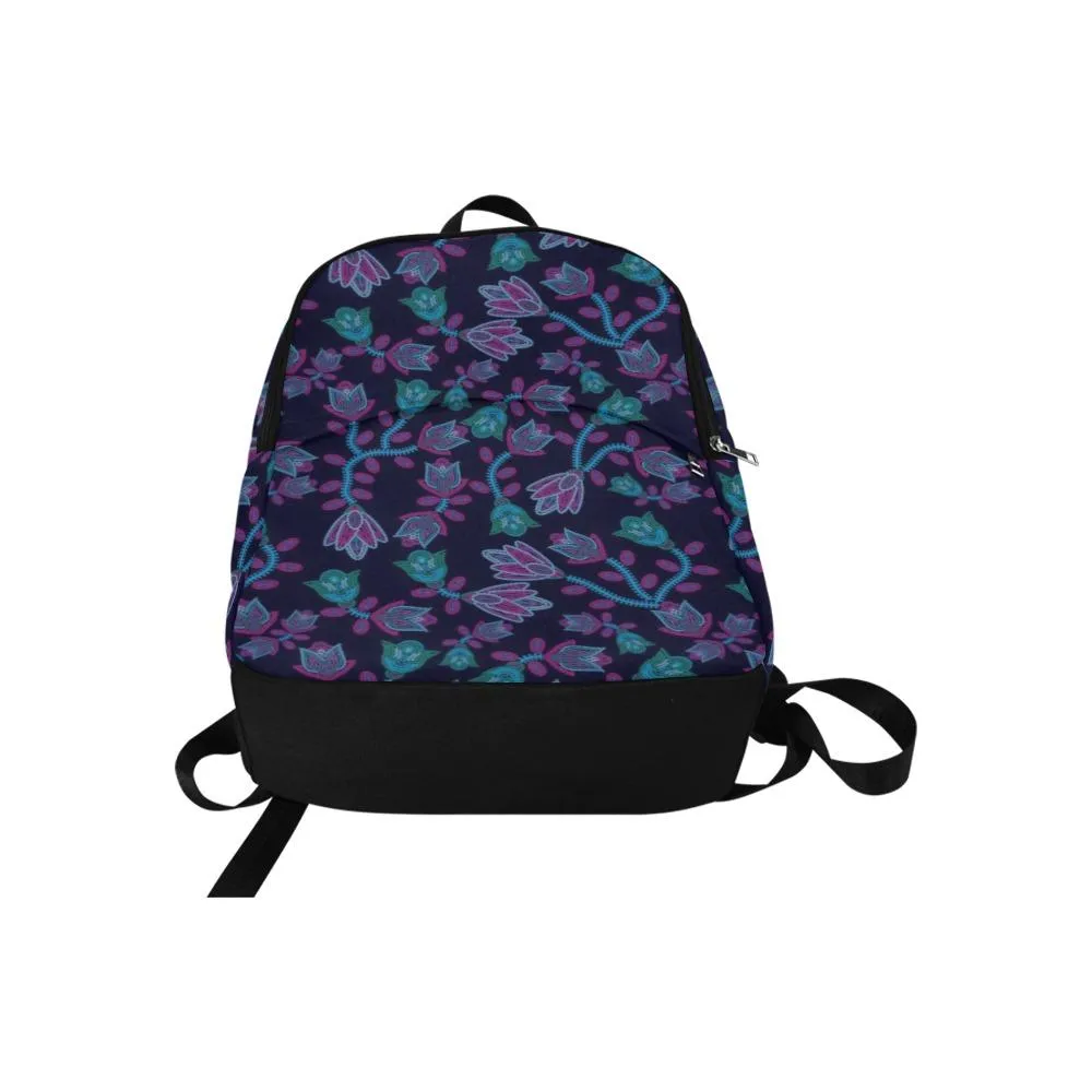 Beaded Blue Nouveau Backpack for Adult