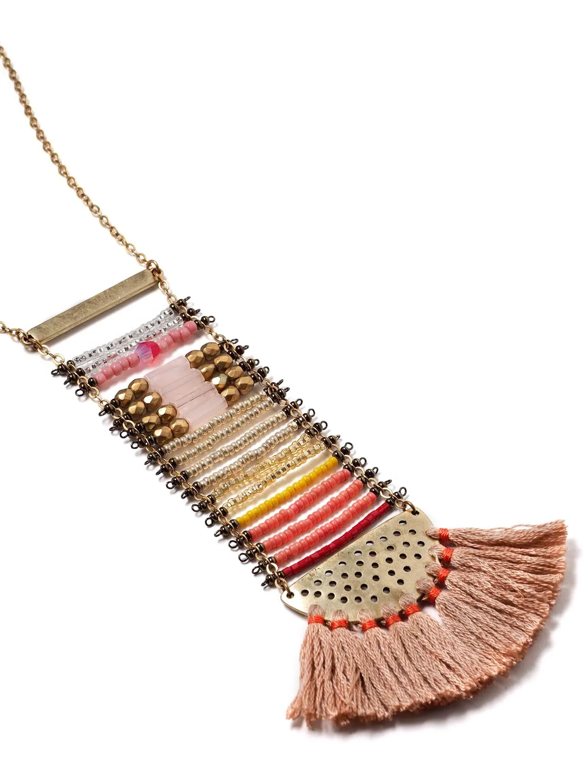 Beaded Ladder Necklace