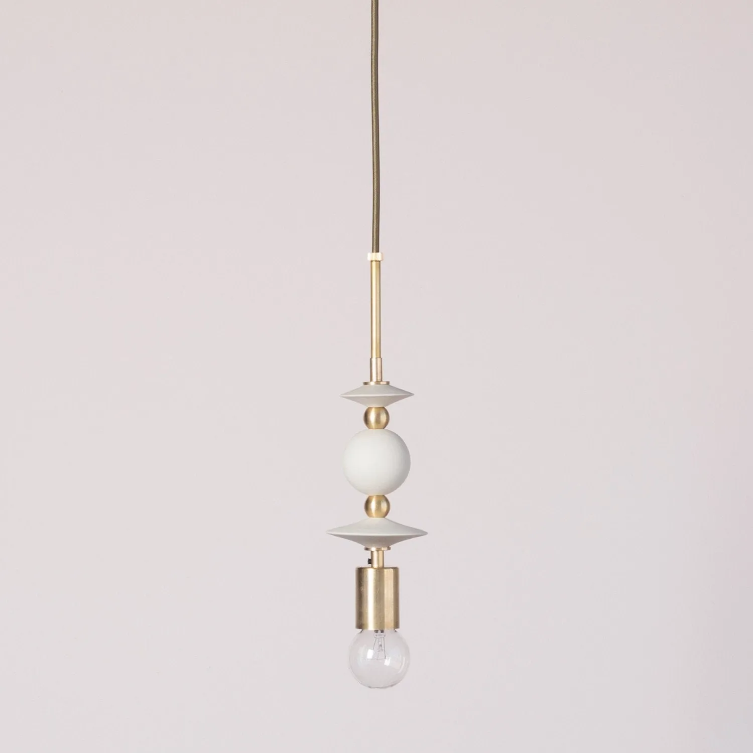 Beaded Pendant Lamp : Saucers