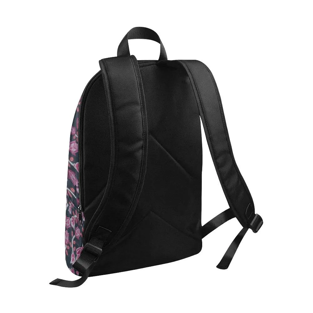 Beaded Pink Backpack for Adult