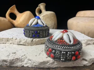 Beaded Trinket Box