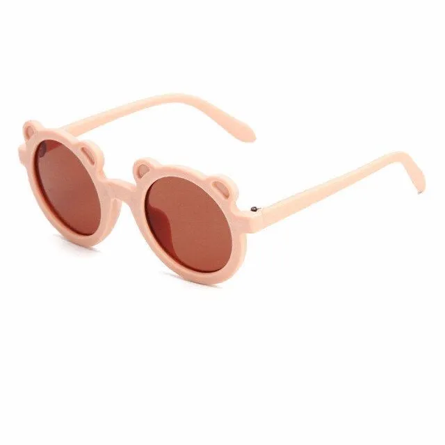 Bear Sunglasses Kids Pink