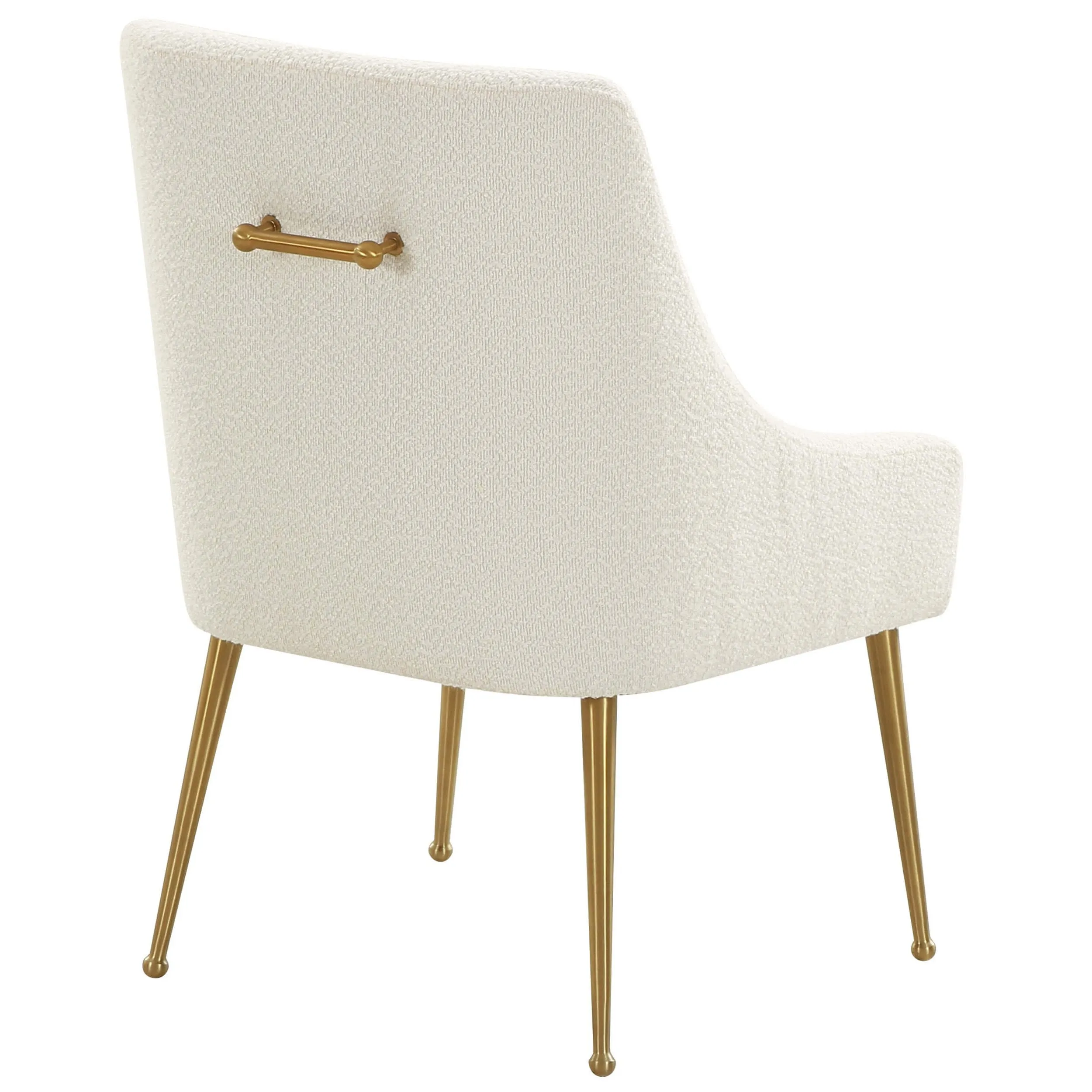 Beatrix Boucle Side Chair, Cream