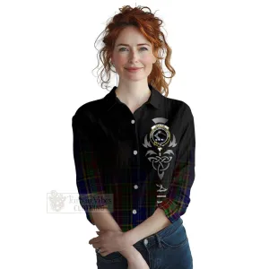 Beattie (Beatty) Tartan Women's Casual Shirt Featuring Alba Gu Brath Family Crest Celtic Inspired