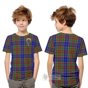 Beattie Tartan Kid T-Shirt with Family Crest