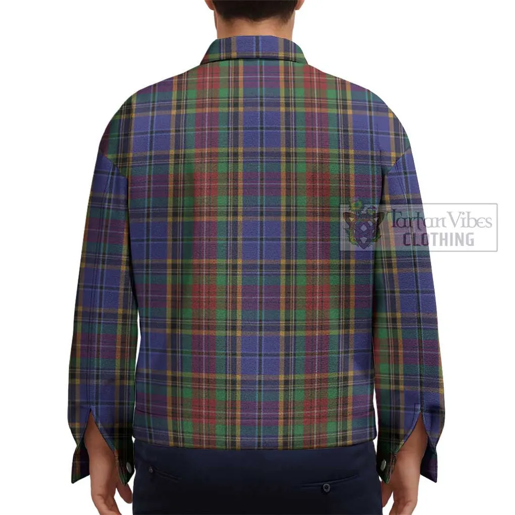 Beattie Tartan Unisex Lapel Cotton Jacket