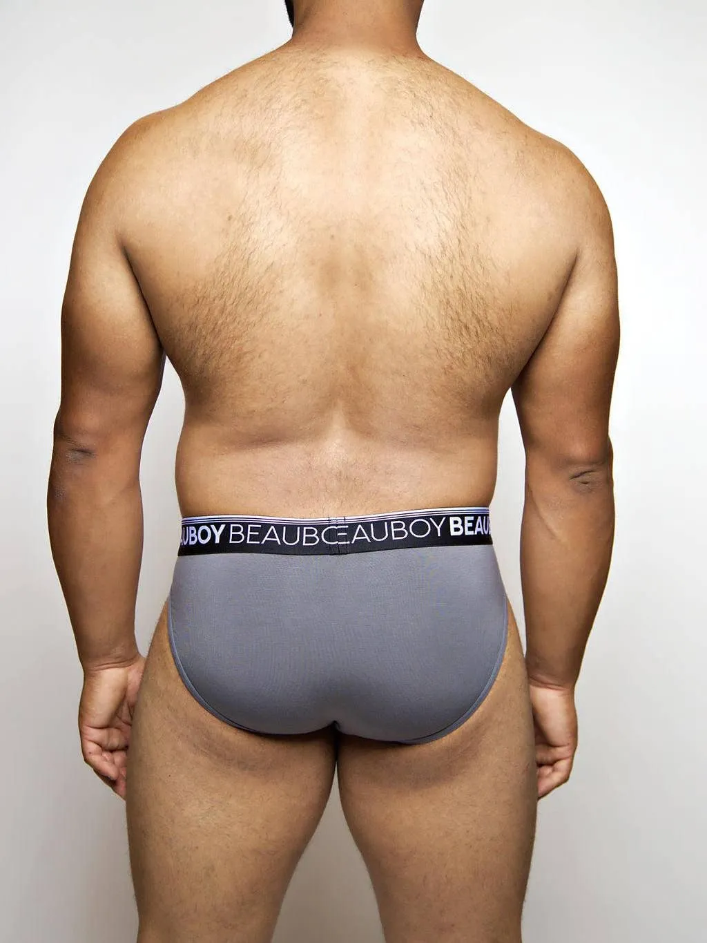 Beauboy Logo Classic Brief Gray