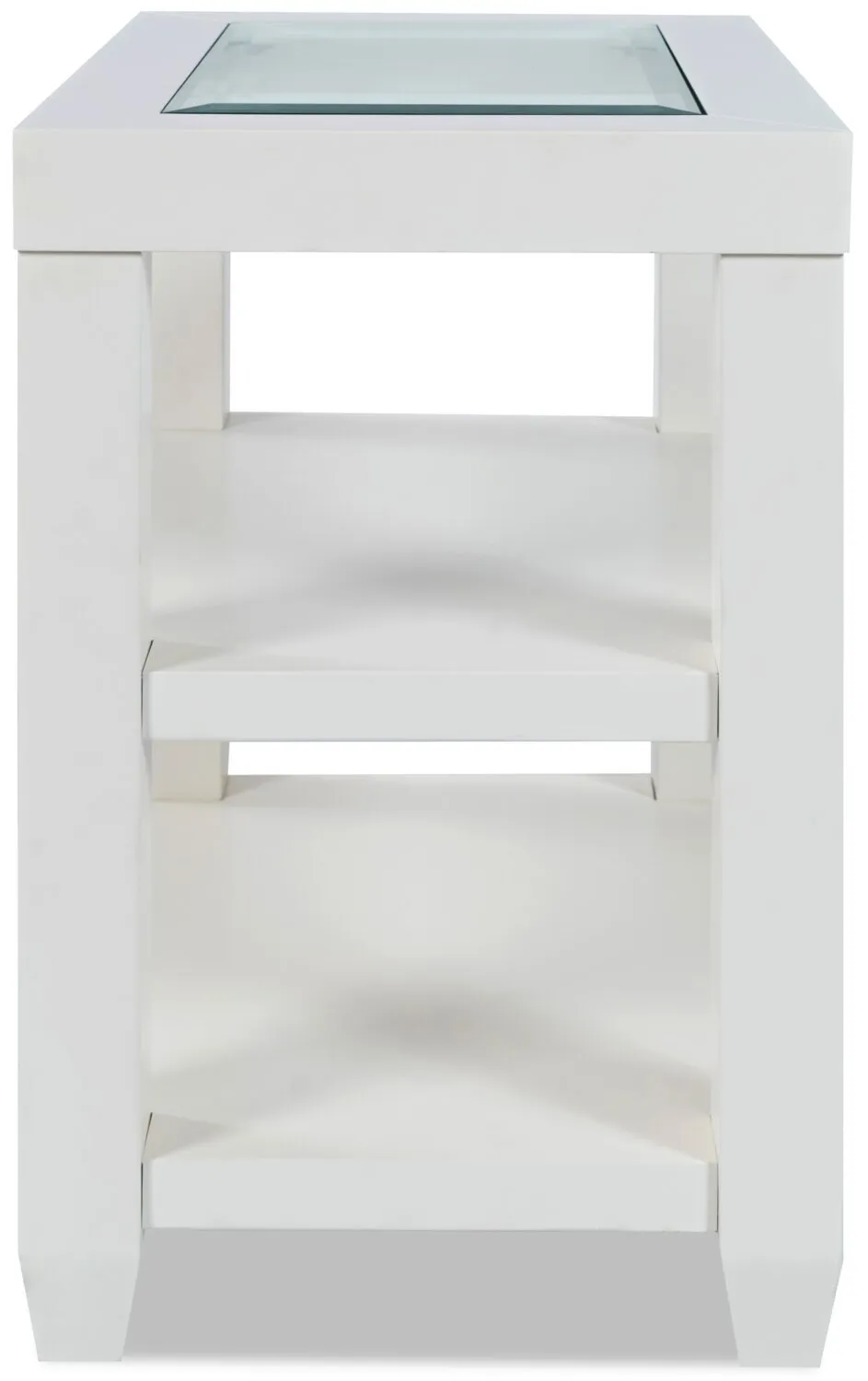 Beaumont Chairside Table - White