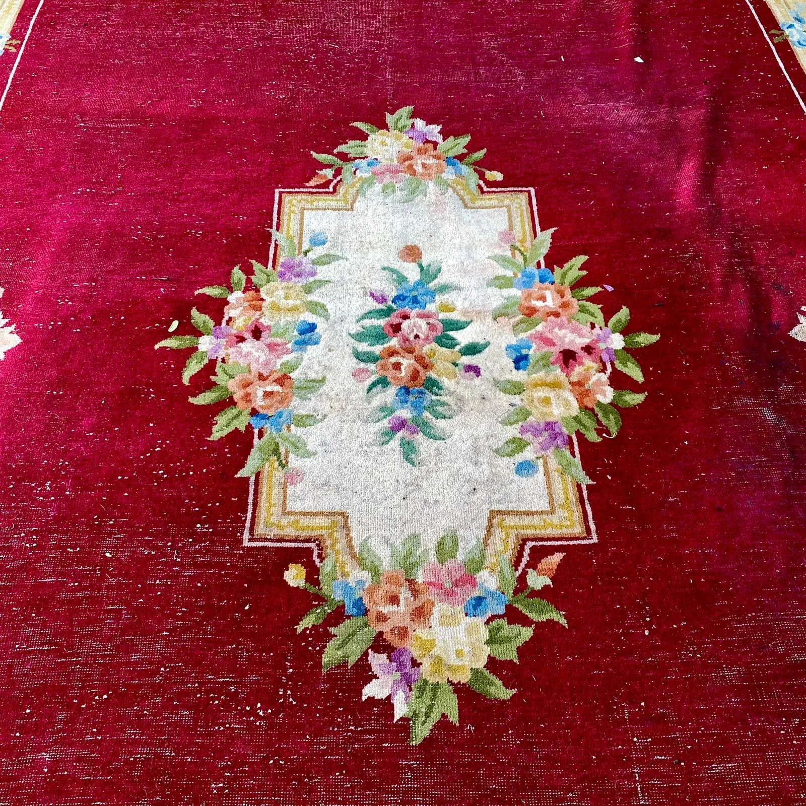 Beautiful and Bold Vintage Carpet - SOLD