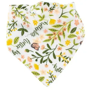 Bebe Au Lait Flutterby Oh So Soft Muslin Bandana Bib