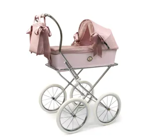 Bebelux 'Sweet Love' Pink Doll's Pram & Bag