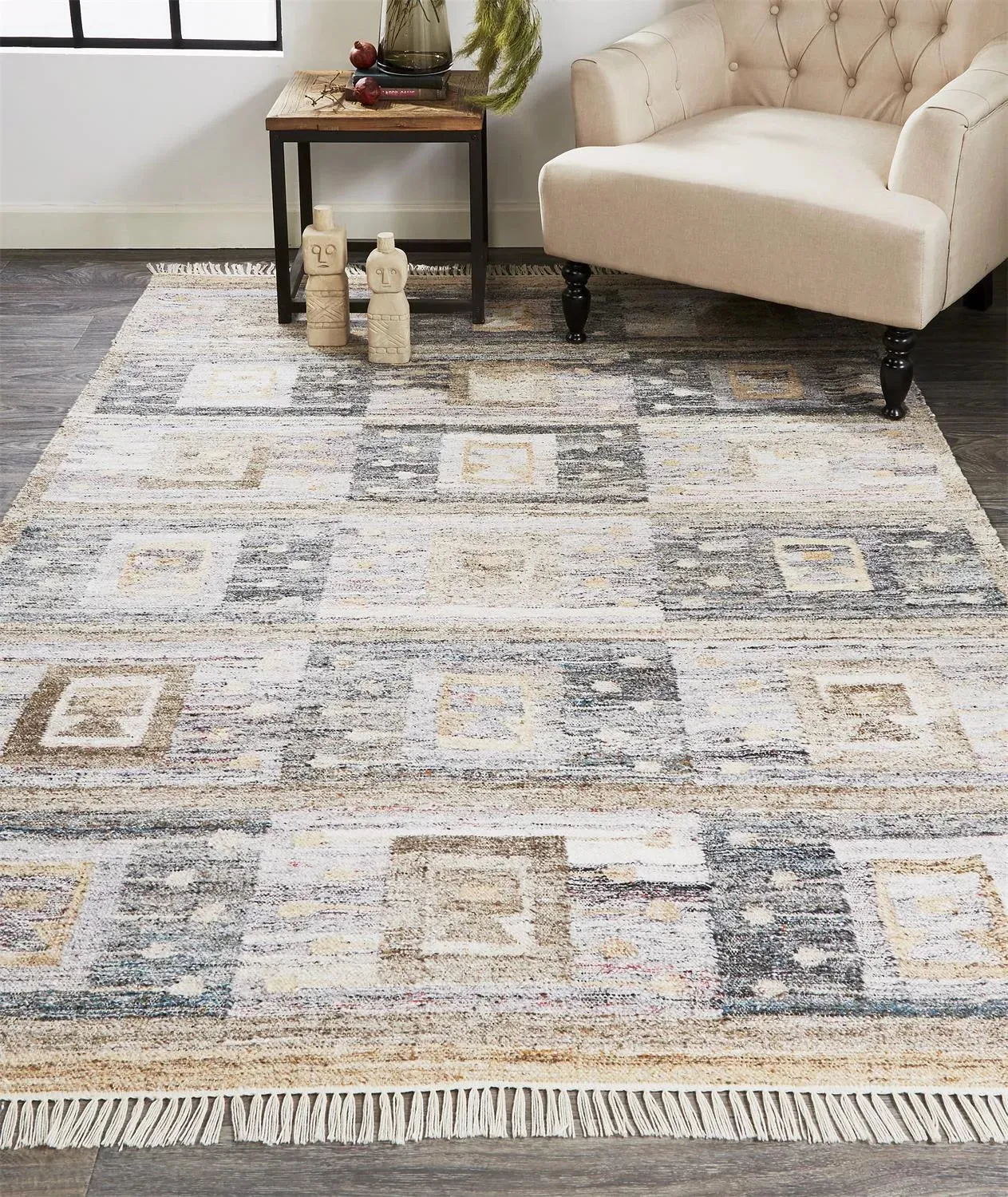 Beckett 8900816F Gray/Taupe Rug