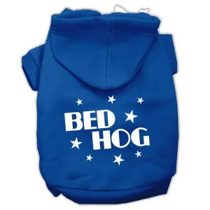 Bed Hog Screen Printed Pet Hoodies Blue M (12)