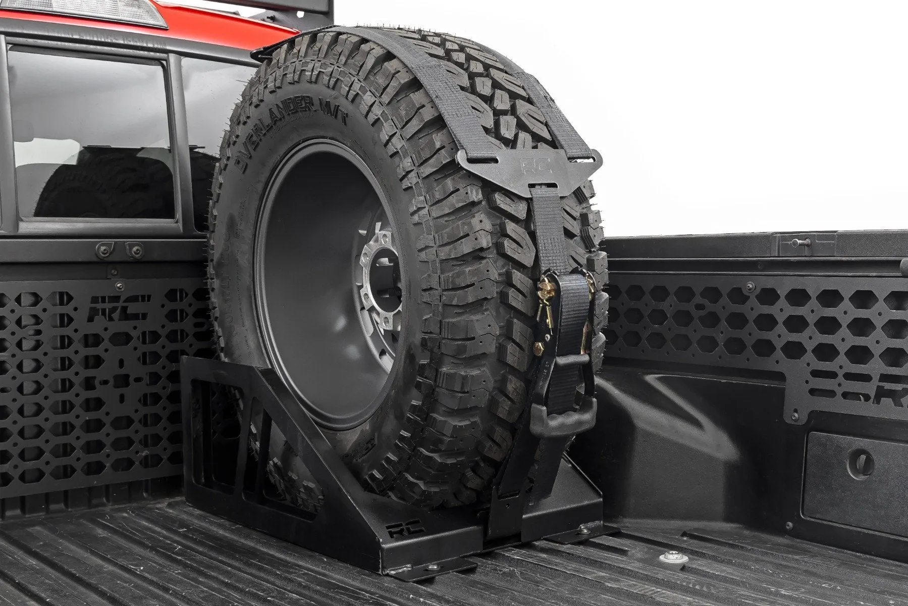 Bed Mount Spare Tire Carrier | Universal | Multiple Makes & Models (Chevrolet/Dodge/Ford/GMC/Ram)