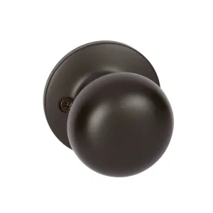 Bedford Dummy Door Knob, Matte Black