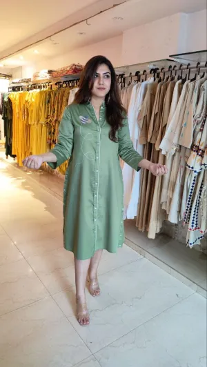 Bee Green Dress