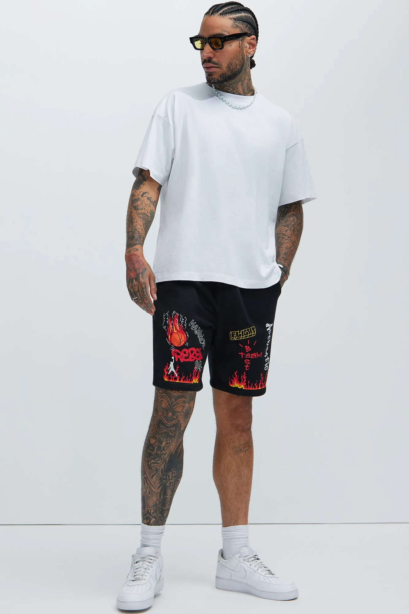 Been Ballin Sweatshort - Black