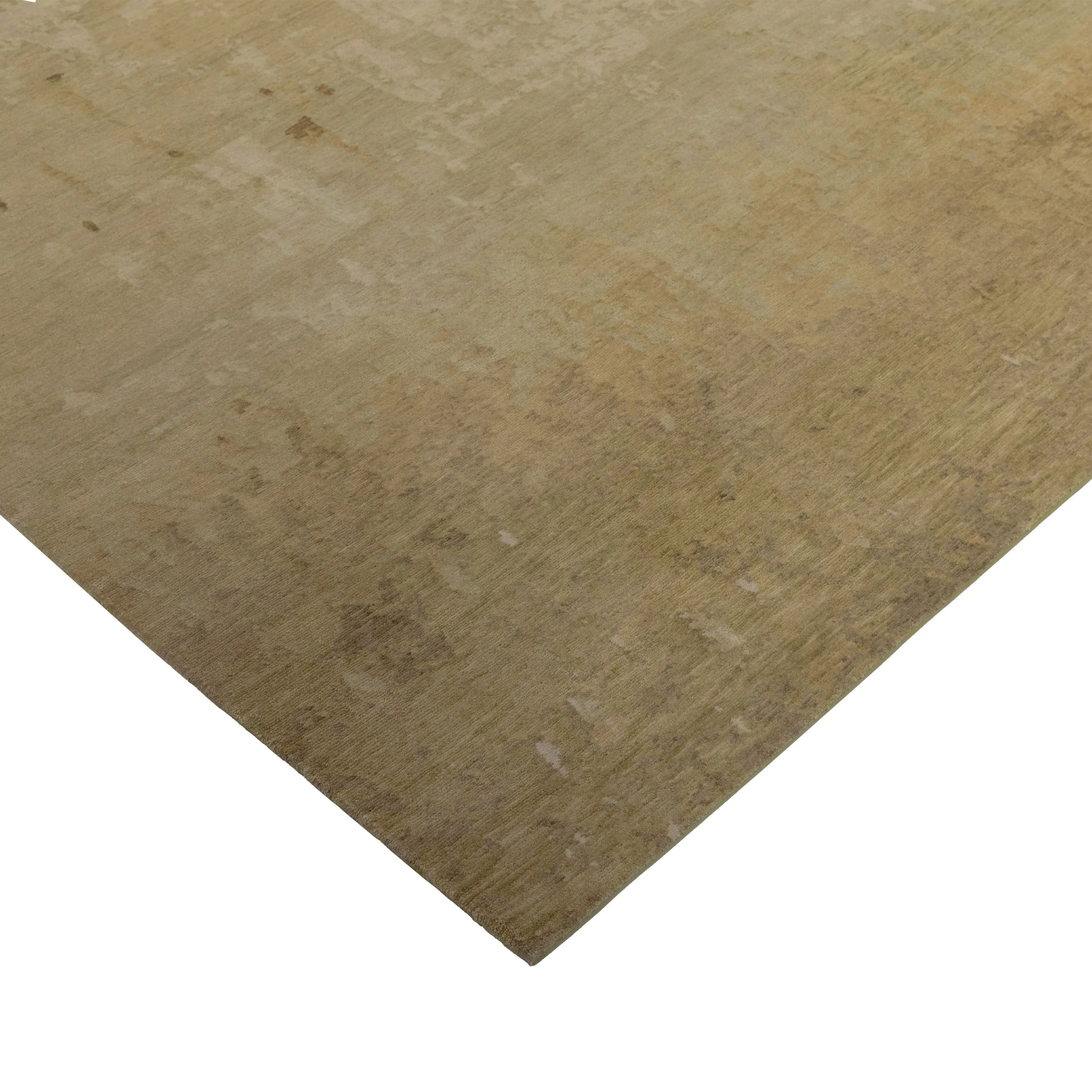 Beige Aurora Tibetan Modern Wool Rug - 8' x 10'