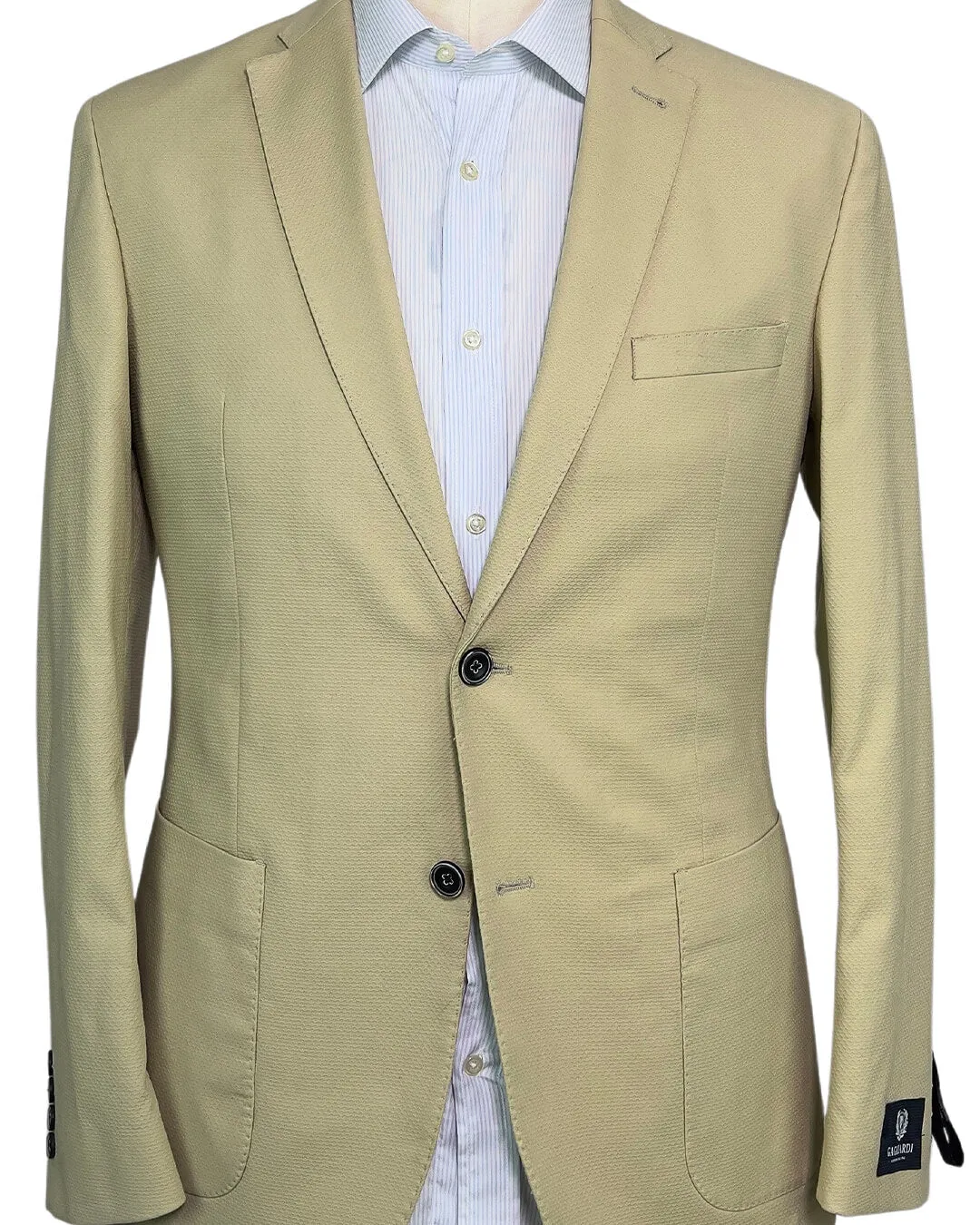 Beige Honeycomb Classic Jacket