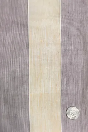 Beige Mauve Striped Cotton Novelty COT-101