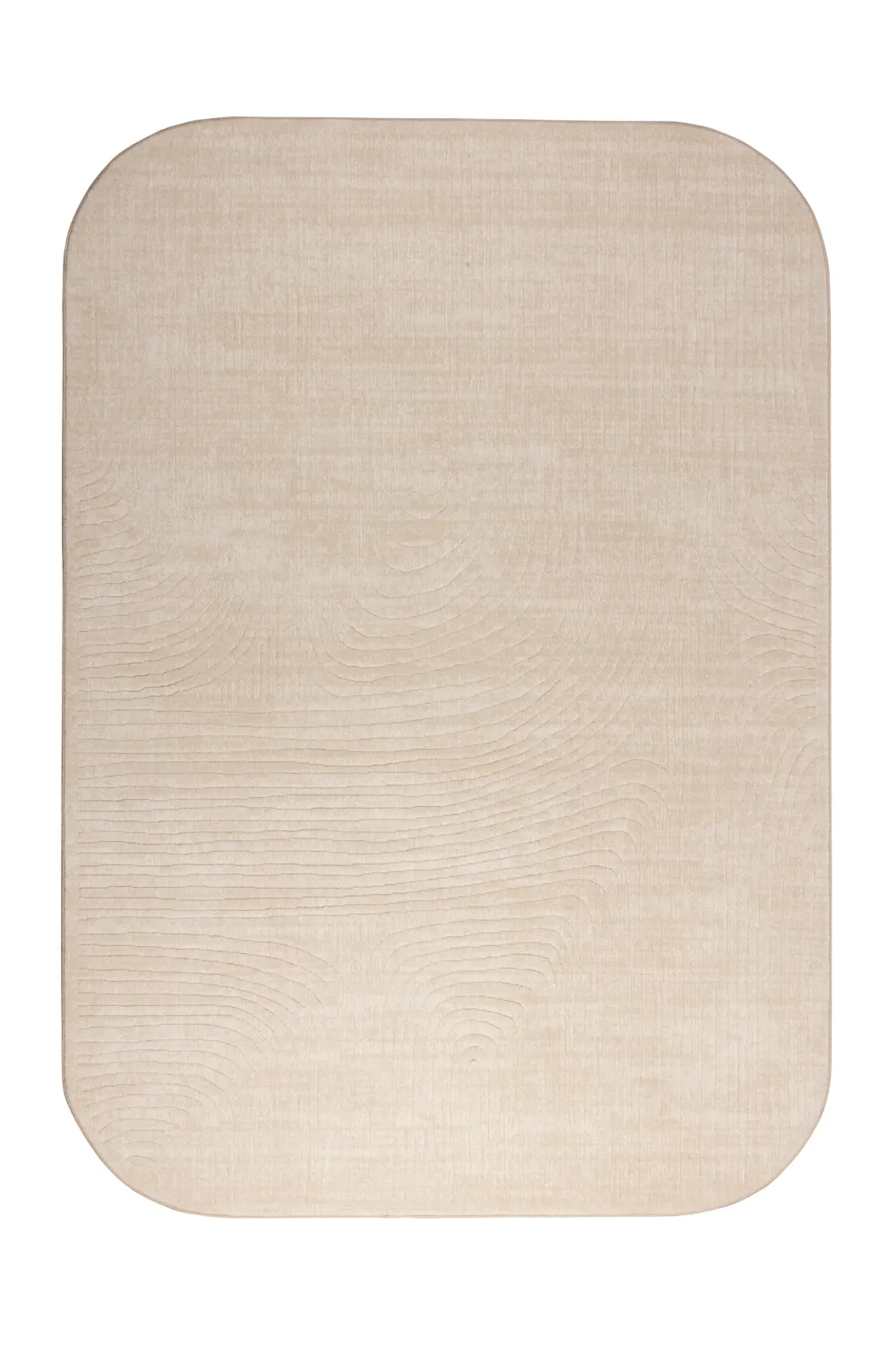 Beige Minimalist Carpet 5' x 7'5" | DF Lignes