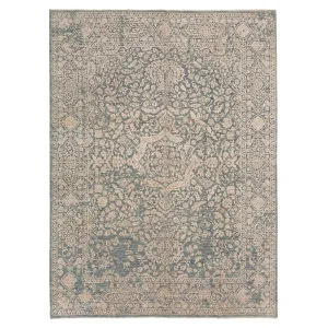 Beige Modern Wool Rug - 9'1" x 12'1"