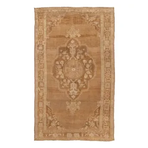 Beige Traditional Wool Rug - 6'1" x 12'3"