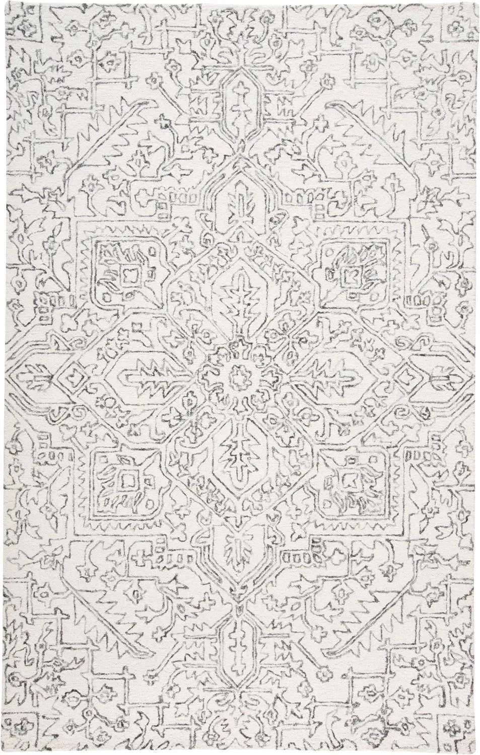 Belfort 8698778F White/Grey Rug