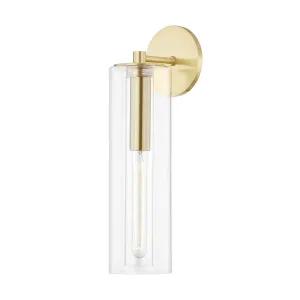 Belinda 19 in. Armed Sconce Brass finish