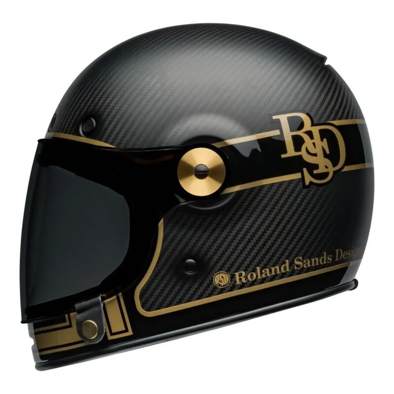 Bell Helmets Bullitt Carbon Player Matte/Gloss Black/Gold Large