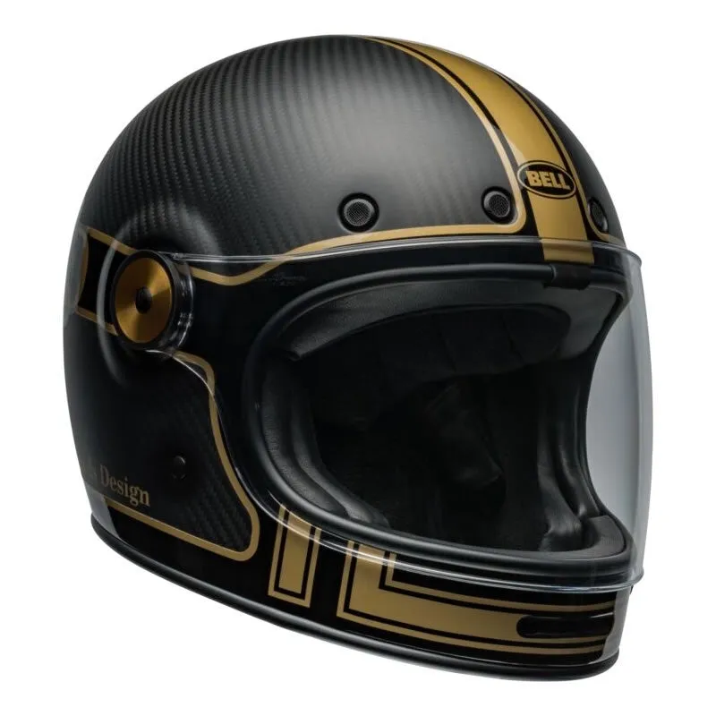 Bell Helmets Bullitt Carbon Player Matte/Gloss Black/Gold Large