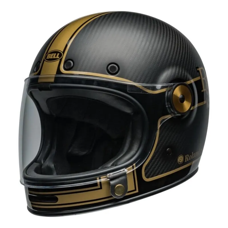 Bell Helmets Bullitt Carbon Player Matte/Gloss Black/Gold Large