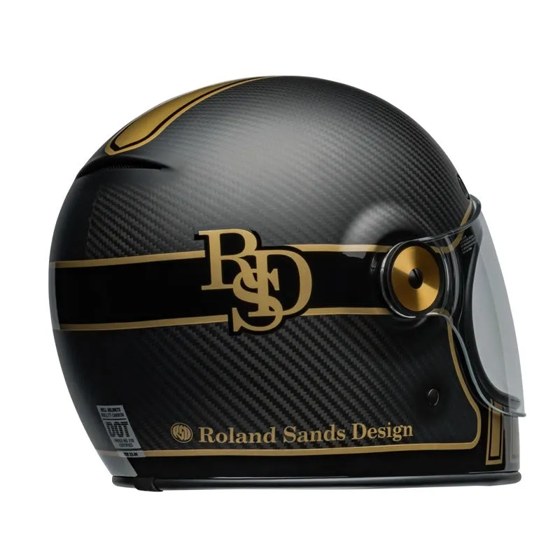 Bell Helmets Bullitt Carbon Player Matte/Gloss Black/Gold Large